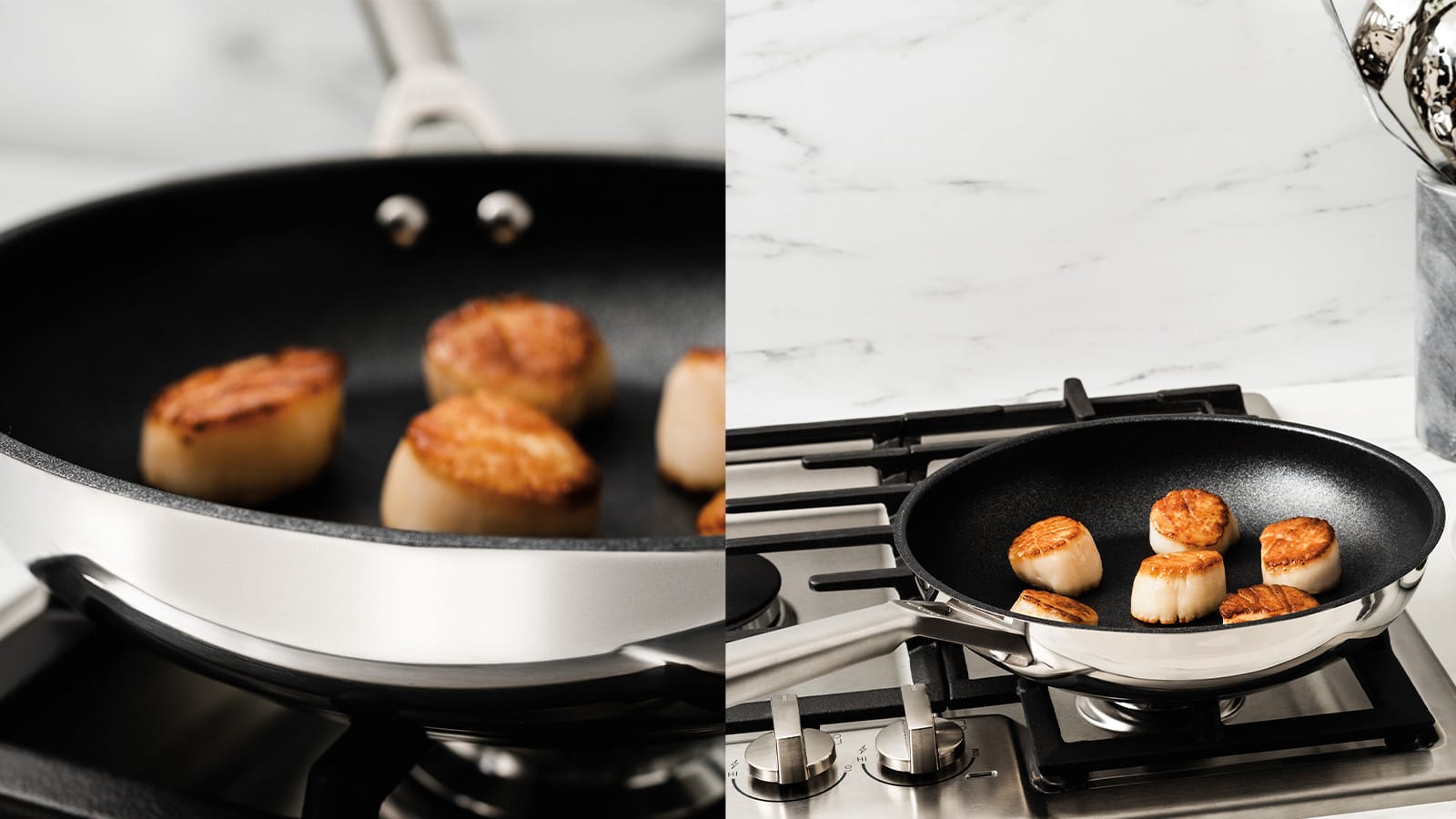 Ninja ZEROSTICK Stainless Steel 28cm Frying Pan Ninja